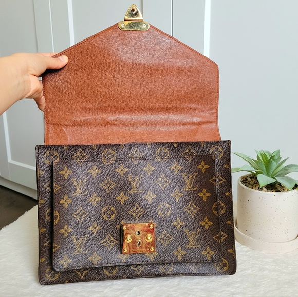 💕LOUIS VUITTON Monceau 28 Crossbody/Shoulder Bag - Picture 12 of 16